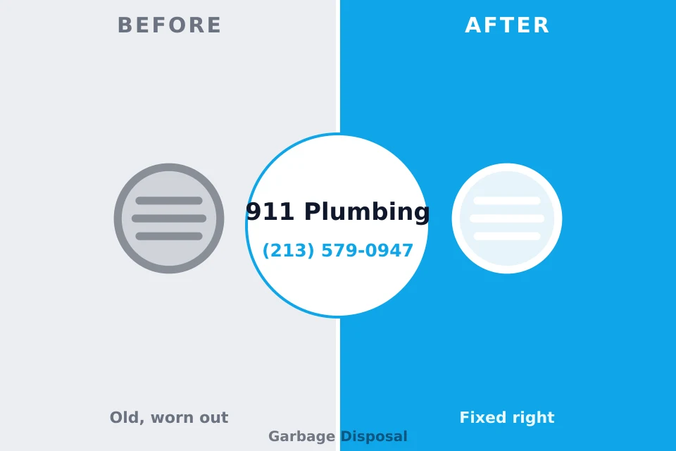 Before and after: plumbing repair Roebling, NJ